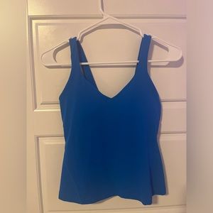 Lululemon waist length align tank top size four in poolside